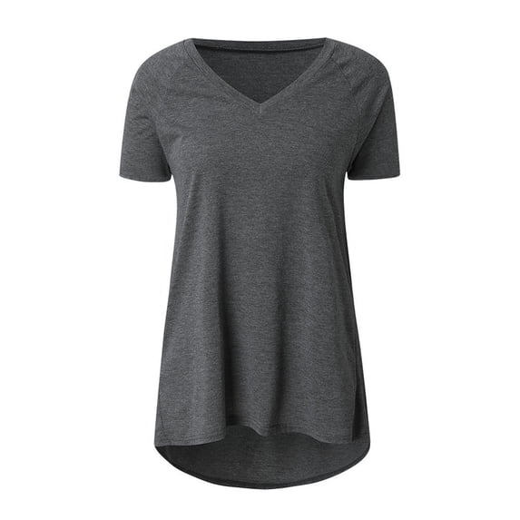 UDIYO Shirt Soft Short Sleeve Spandex Wicking Performance Yoga Top for Work
