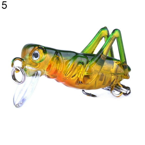 UDIYO Simulation Grasshopper Locust Insect Shape Artificial Fishing Lure Bait Tackle