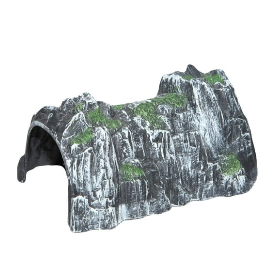 UDIYO Simulation Rockery Train Cave Tunnel Model DIY Miniature Railway Scene Accessory