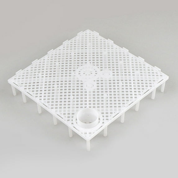 UDIYO Square Aquarium Under Gravel Fish Tank Bottom Filtration Plate Filter System