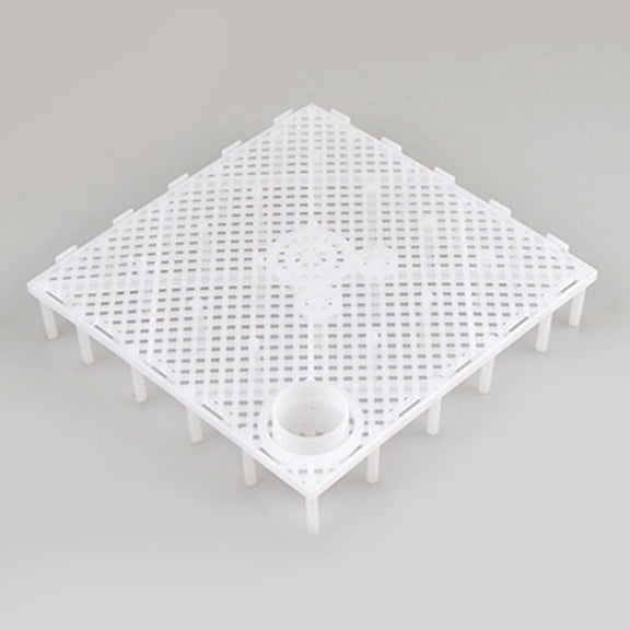 UDIYO Square Aquarium Under Gravel Fish Tank Bottom Filtration Plate Filter System