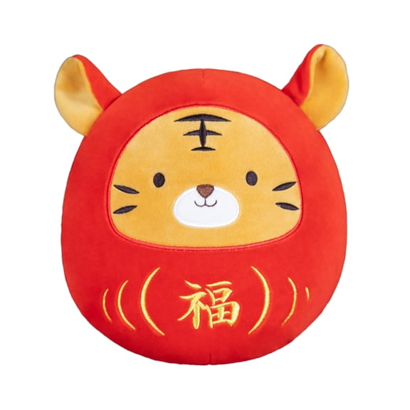 UDIYO Stuffed Tiger Doll Adorable Delicate Fine Stitching 2022 New Year Symbol Tiger Plush Toy for Home Decor