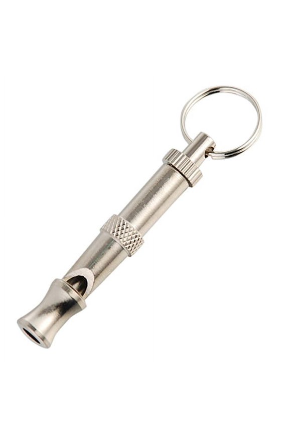 Ultrasonic Pet Dog Puppy Whistle Sound Obedience Training Key Ring Trainer