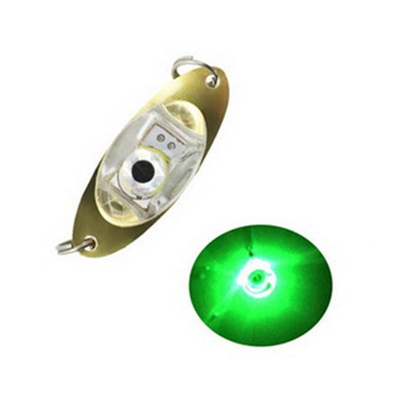 UDIYO Underwater Fishing Light,LED Fishing Lures,Flash Deep Underwater Eye Shape Fish Lure Light