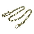 thumbnail image 1 of UDIYO Unisex Vintage Alloy Pocket Watch Link Chain Necklace Jewelry Gift Decor, 1 of 7