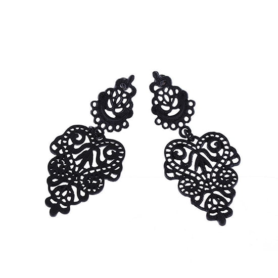 UDIYO Vintage Women\'s Bohemian Hollow Design Long Drop Dangle Earrings Piercing Jewelry