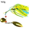thumbnail image 1 of UDIYO Willow Blade Spinner Bait Buzzbait Fishing Lures Bass Tackle Hook Crankbait, 1 of 7
