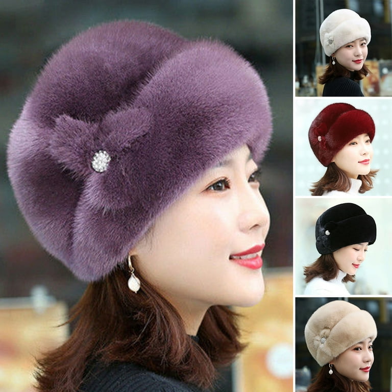 Wool Bucket Hat, Winter Hats for Women, Designer Hats, Classic Style Hat.