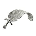 thumbnail image 1 of UDIYO Women Fashion Leaf Silver Tone Rhinestone Wedding Gift Brooch Pin, 1 of 7
