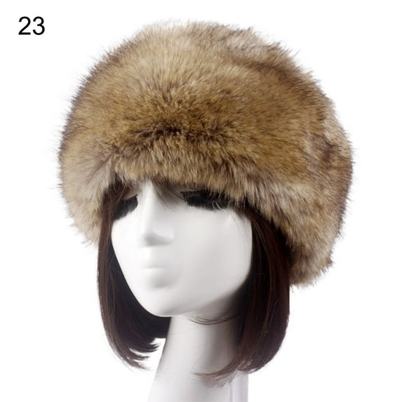 UDIYO Women Hat Solid Color Headwear Brimless Empty Top Hat for Skiing