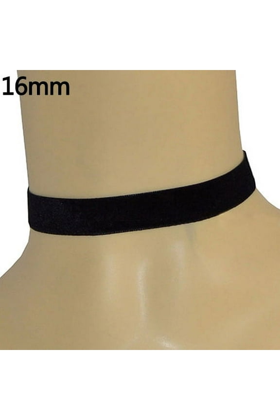 Women Lady Black Velvet Choker Gothic Necklace Simple Retro Jewelry Xmas Gift