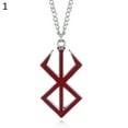 thumbnail image 1 of UDIYO Women Simple Anime Cosplay Red Sword Shape Charm Pendant Keychain Necklace Gift, 1 of 7