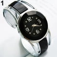 thumbnail image 1 of UDIYO Women's Vintage Open Alloy Band Quartz Analog Round Dial Wrist Watch Gift, 1 of 6
