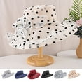 thumbnail image 1 of UDIYO Womens Church Derby Tea Party Wedding Hat Polka Dot Organza Hats, 1 of 6