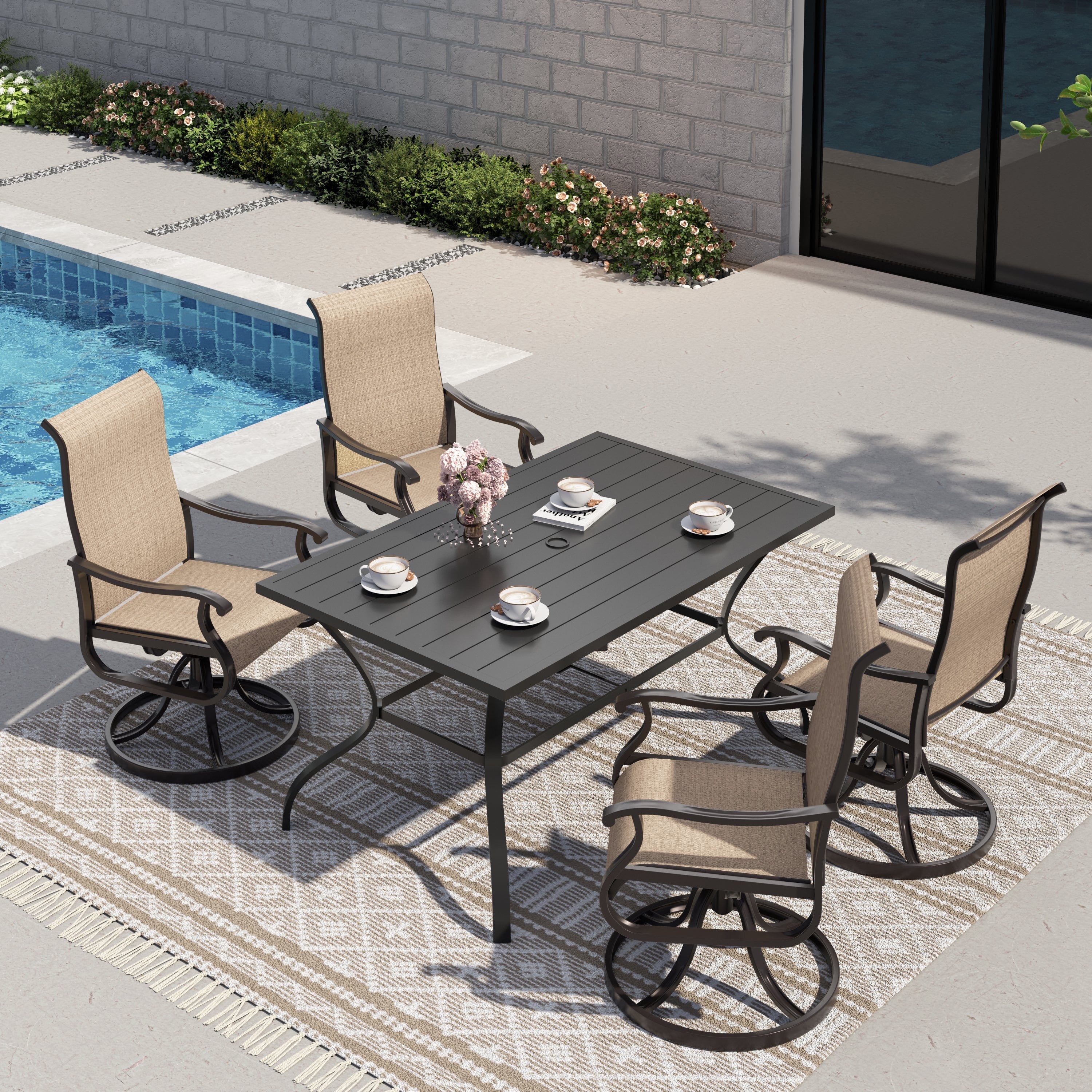 Recliner Chair Pelham Bay Patio Dining Collection Lowes Pelham