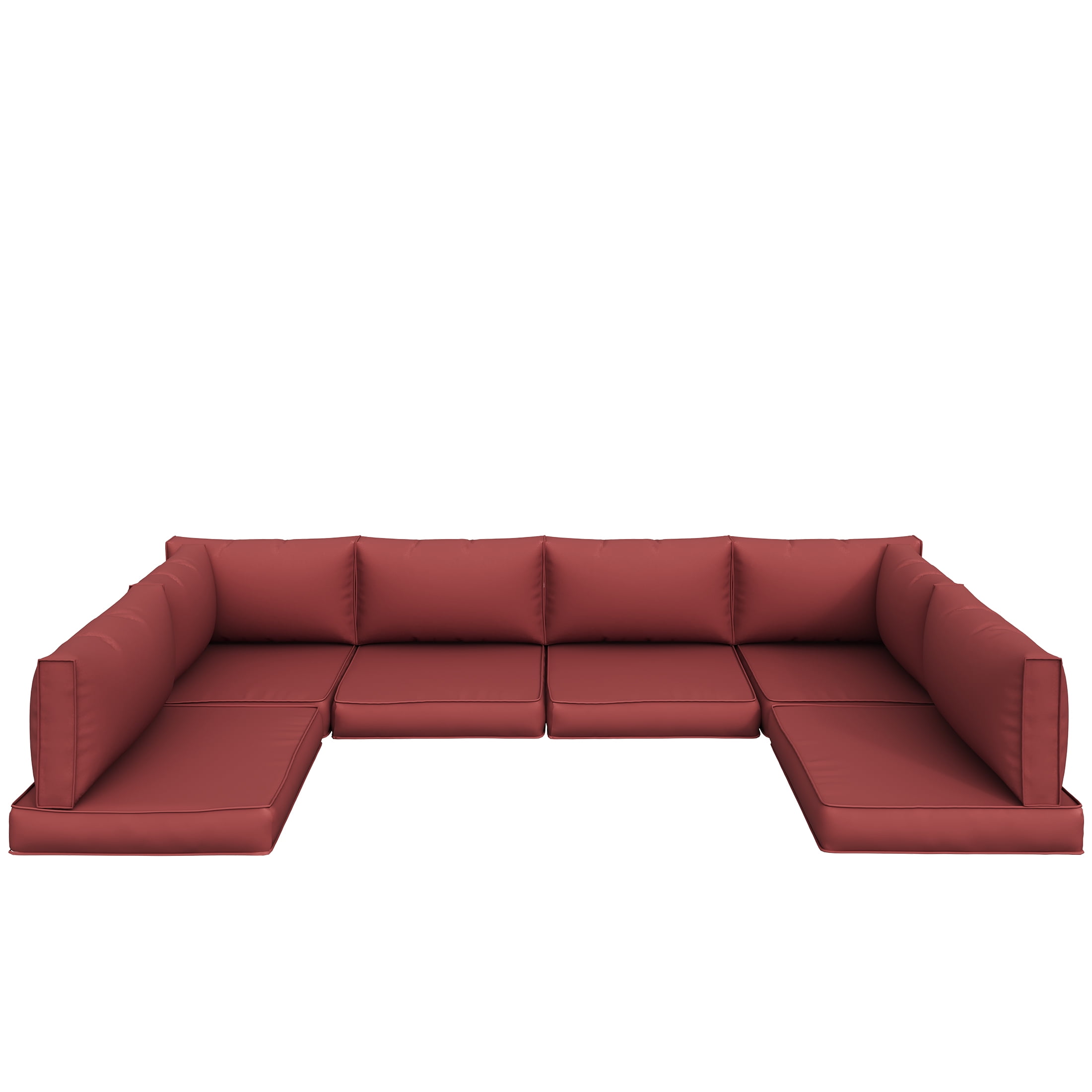 UDPATIO Outdoor Cushions, Patio Furniture Cushions, 4" Thick ...