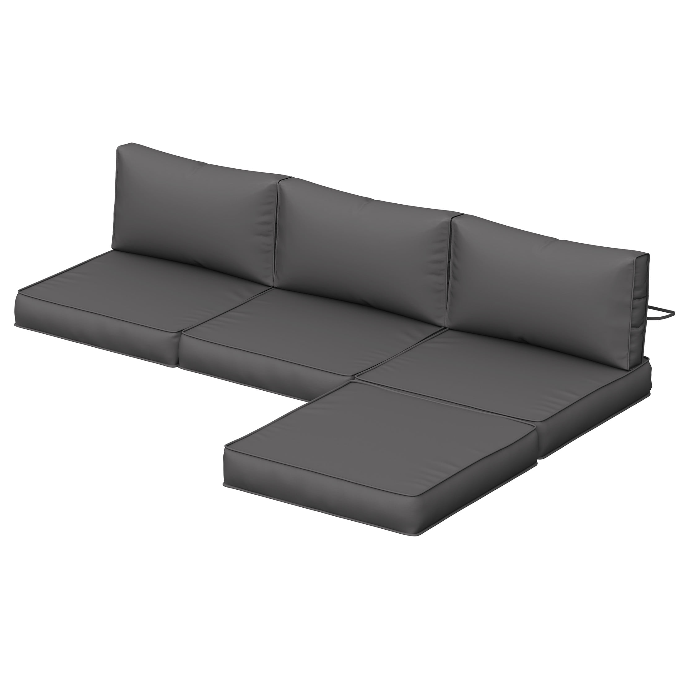 UDPATIO Outdoor Cushions, Patio Furniture Cushions, 4" Thick ...