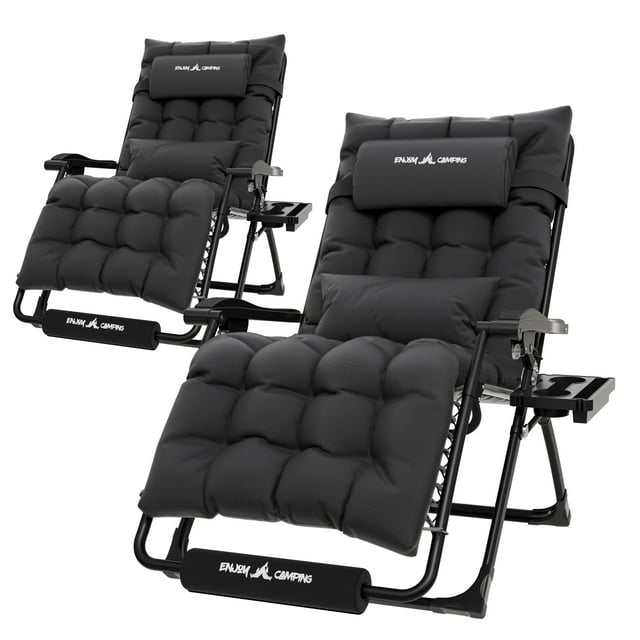 UDPATIO Oversized Zero Gravity Chair 29In XL Patio Reclining Chair