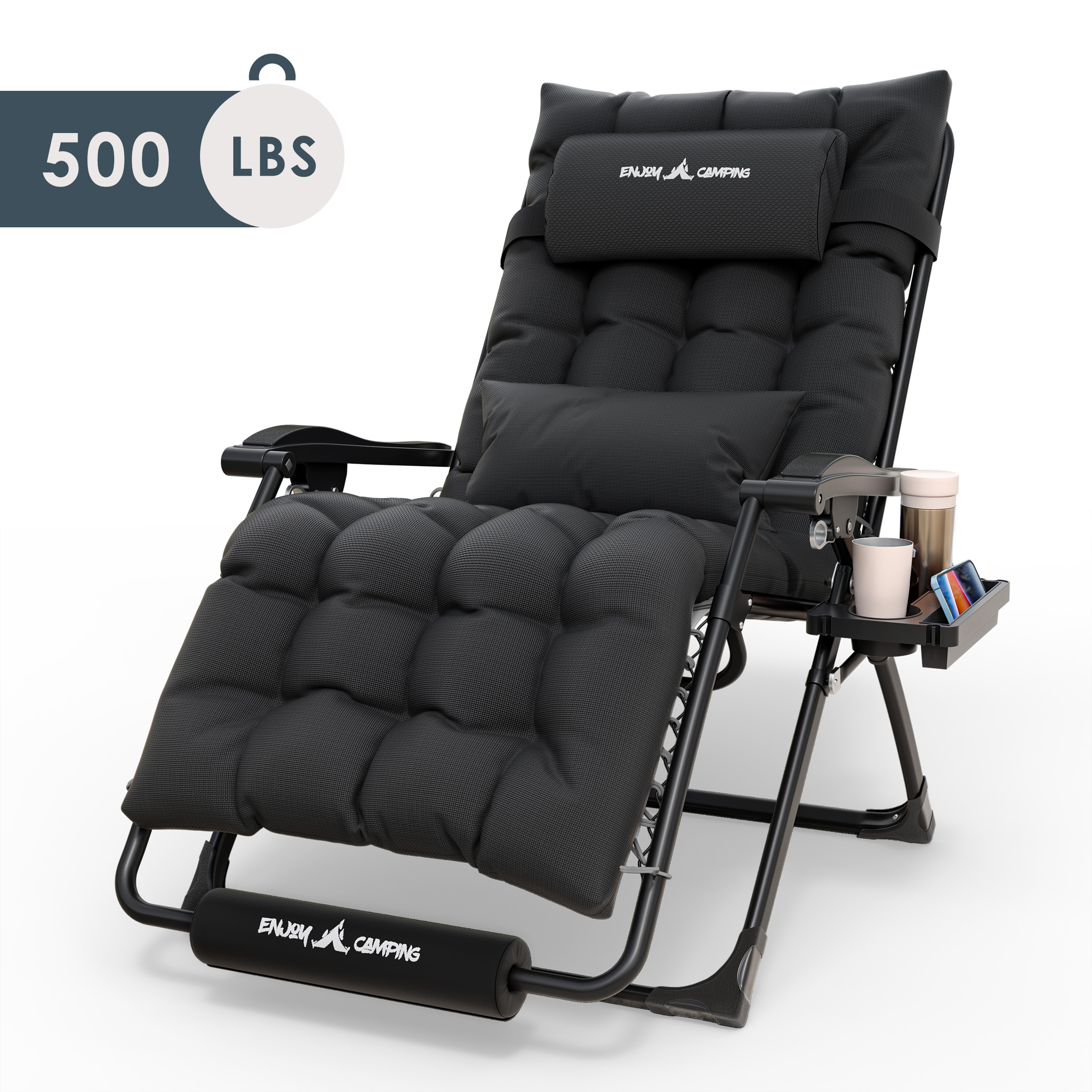ABORON Zero Gravity Chair, Premium Outdoor Lawn Folding Lounge Chairs