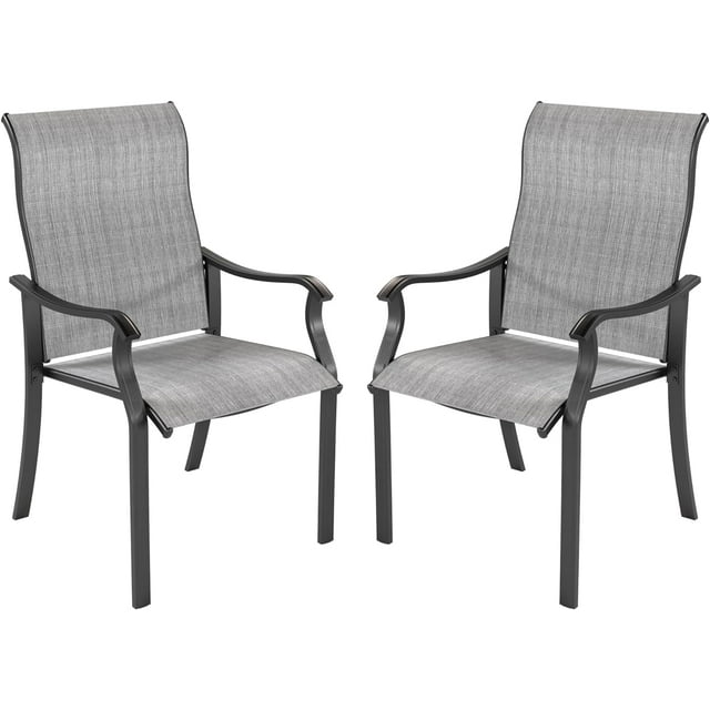 UDPATIO Patio Chairs Set of 2, Outdoor Dining Chairs High Back with All