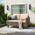 thumbnail image 1 of UDPATIO Outdoor Patio Furniture Set, Wicker Rattan Conversation Sofa with Cushions, 2 & 3-Seater Options for Garden, Backyard, Porch, and Deck - All-Weather, Comfortable & Stylish, 1 of 1