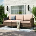 thumbnail image 1 of UDPATIO Outdoor Patio Furniture Set, Wicker Rattan Conversation Sofa with Cushions, 2 & 3-Seater Options for Garden, Backyard, Porch, and Deck - All-Weather, Comfortable & Stylish, 1 of 1