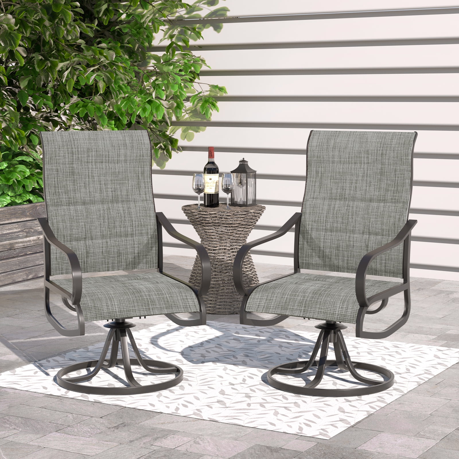 Walmart swivel patio chairs discount