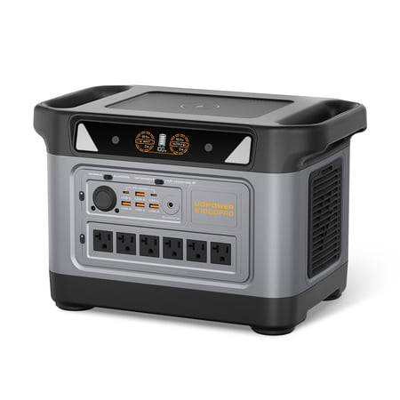 UDPOWER S1000Pro Portable Power Station(Solar Panel Option) | 2200W (3000W Surge) Pure Sine Wave AC + Max 500W Solar Input | UPS Backup for Home, RV & Emergencies | UL2743 Certified