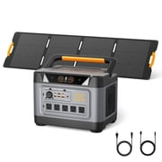 UDPOWER S1200 1190Wh Solar Generator Kit | 1200W Power Station + 210W Solar Panel | Fast Solar Charging for Home Backup, RV & Emergencies