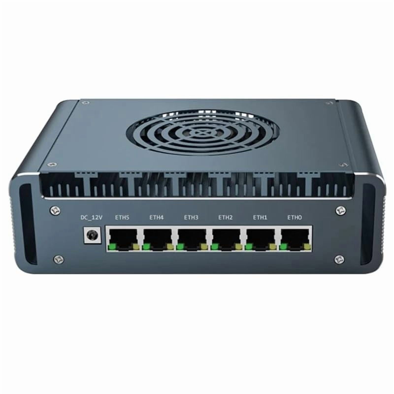 UDPTCP Micro Firewall Appliance, 6 i226-V 2.5Gbe LAN Ports, Fanless ...
