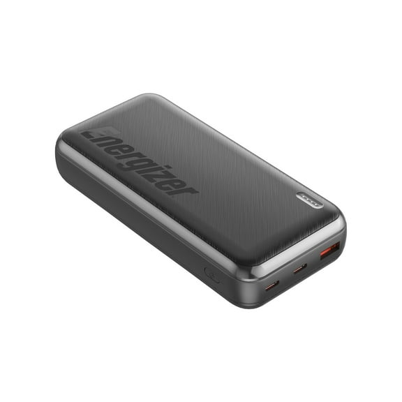 ENERGIZER 20000MAH PORTABLE CHARGER FAST CHARGING 22.5W PD3.0 UE20055PQ - BLACK