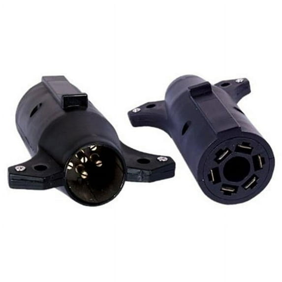 UE726001 7 Way RV To 6 Round Adapter