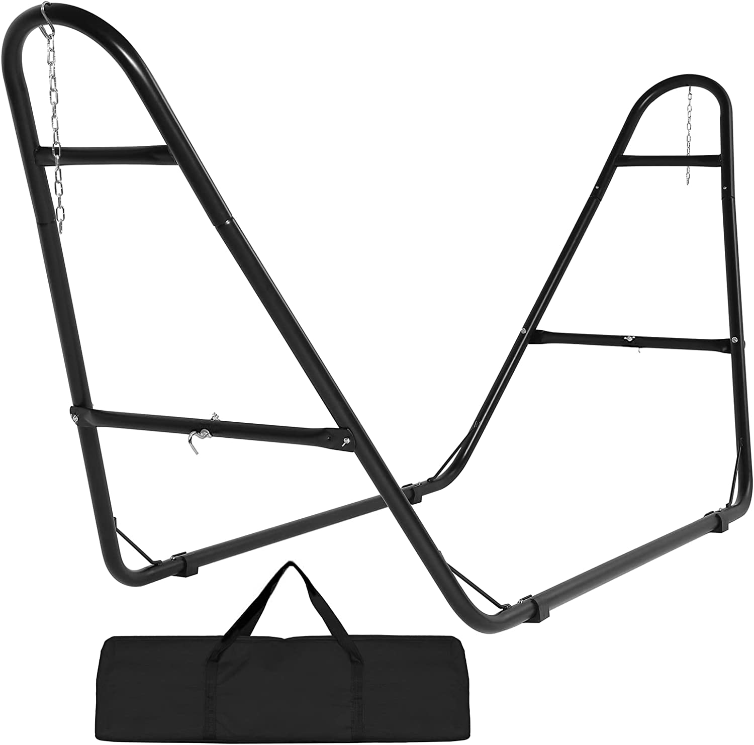 Mainstays Corsico Brown Steel Outdoor Hammock Stand