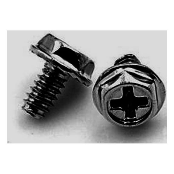 UEETEK 100 PCS PC Case Slot Screws Metal for Building Computer Systems