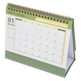 thumbnail image 1 of UEETEK Portable Green Desk Calendar for Daily Planning, Lightweight Desktop Organizer and Decoration Accessory, 1 of 7