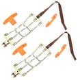 thumbnail image 1 of UEETEK 2Pcs Car Anti-Skid Chains for Snow Mud Ice Durable Steel Traction Chain, 1 of 7