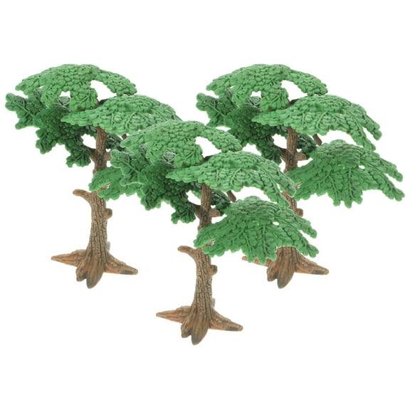 UEETEK trees toys Landscape Tree Model Plastic Toy Kids Tree Toy 3Set