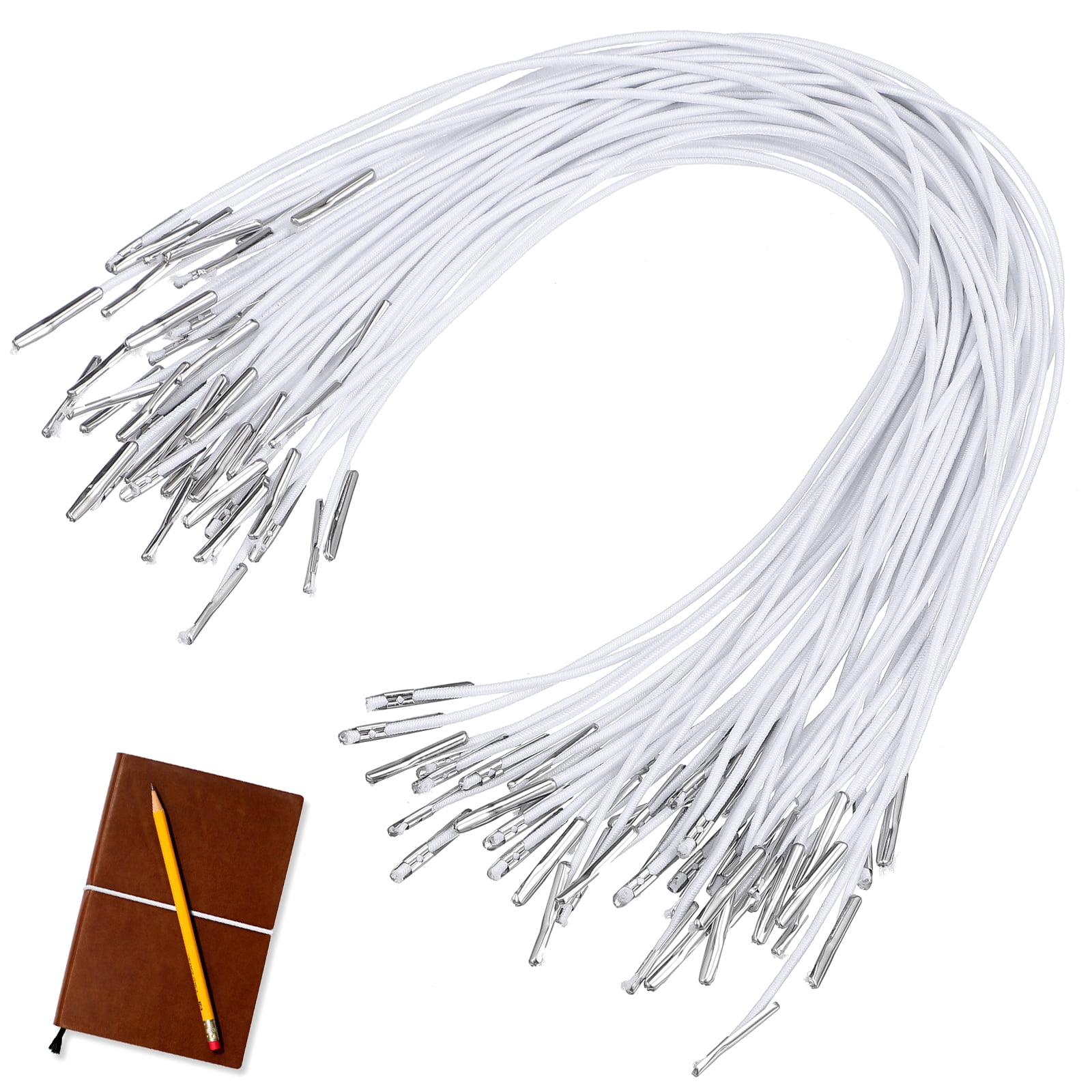 UEETEK Mask Hanging Strap White Iron Rubber 50 Pcs - Walmart.com