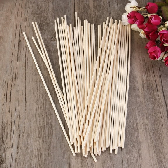 UEETEK  Beige Rattan Reed Diffusers for Effective Scent Release 50Pcs