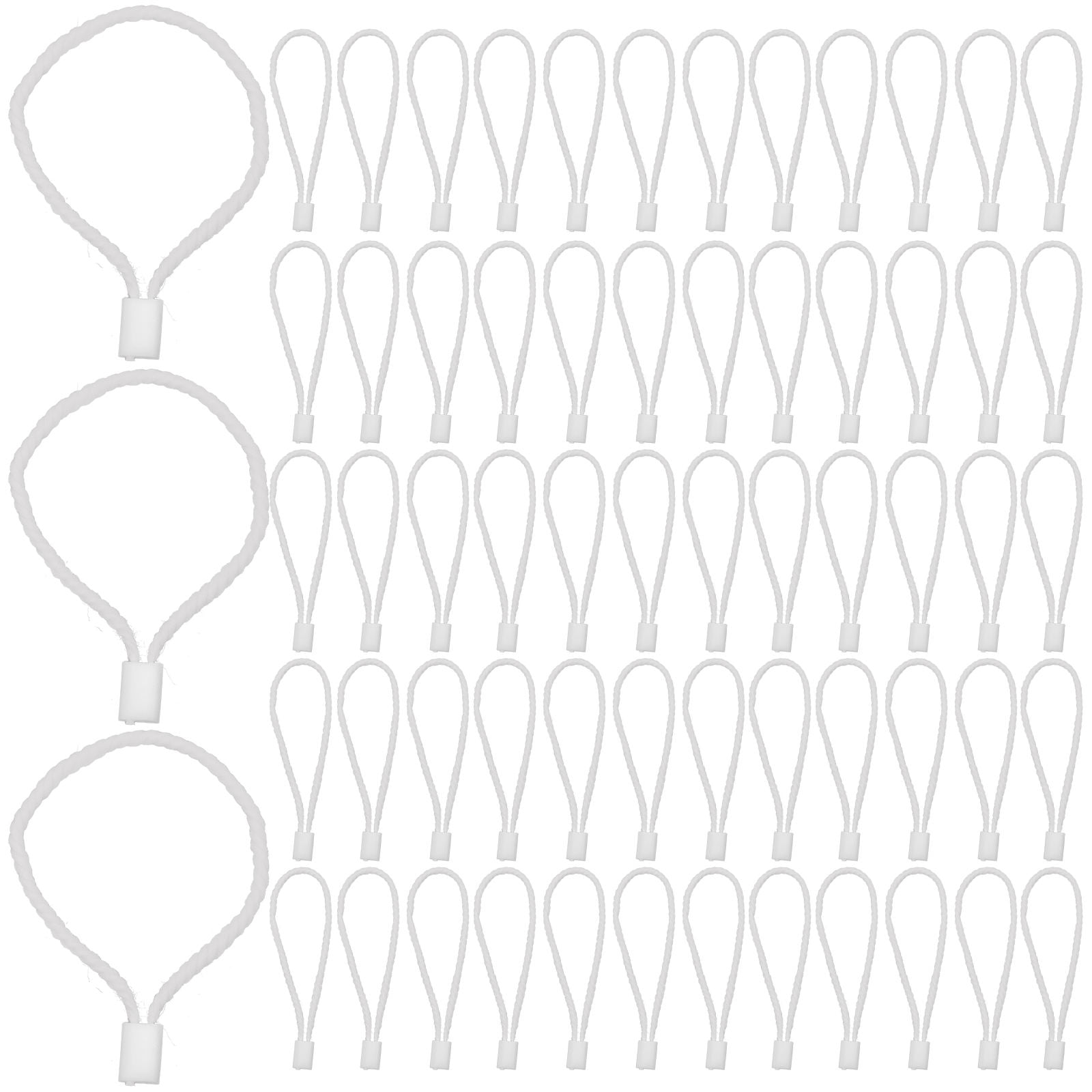 UEETEK Cotton and Plastic Clothing Hang Tag , White, Easy Fastening ...