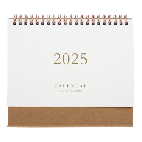 UEETEK Decorative Desktop Month Calendar with Coil Binding for Daily Use and Office Accessories