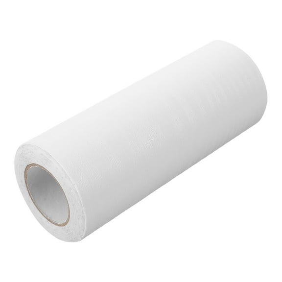 UEETEK Peel And Stick Molding Trim Self Adhesive PVC White For Enhance Aesthetics On Floor Corner 1 Roll