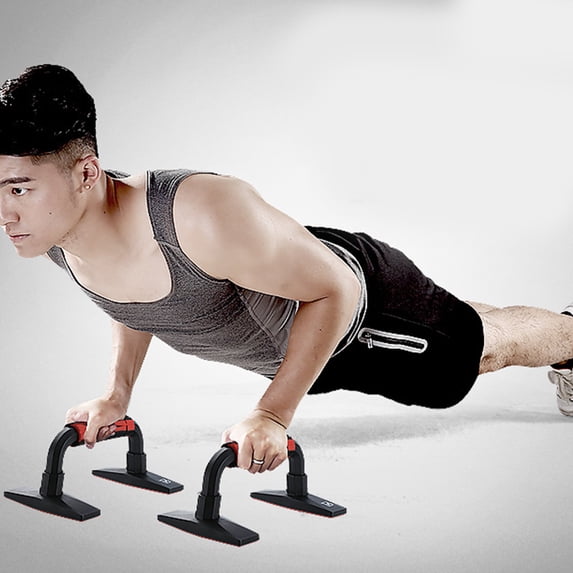 UEETEK Push-Up Bar Non-Slip Eva Grip for Sport Assorted Color 1Pair