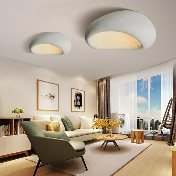 UEEYAC Japanese Style Wabi-sabi Living Room Ceiling Light Restaurant Loft Decor Art Chandelier