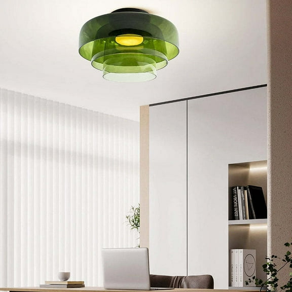 UEEYAC Nordic Designer Creative Personality Medieval Glass Ceiling Lamp