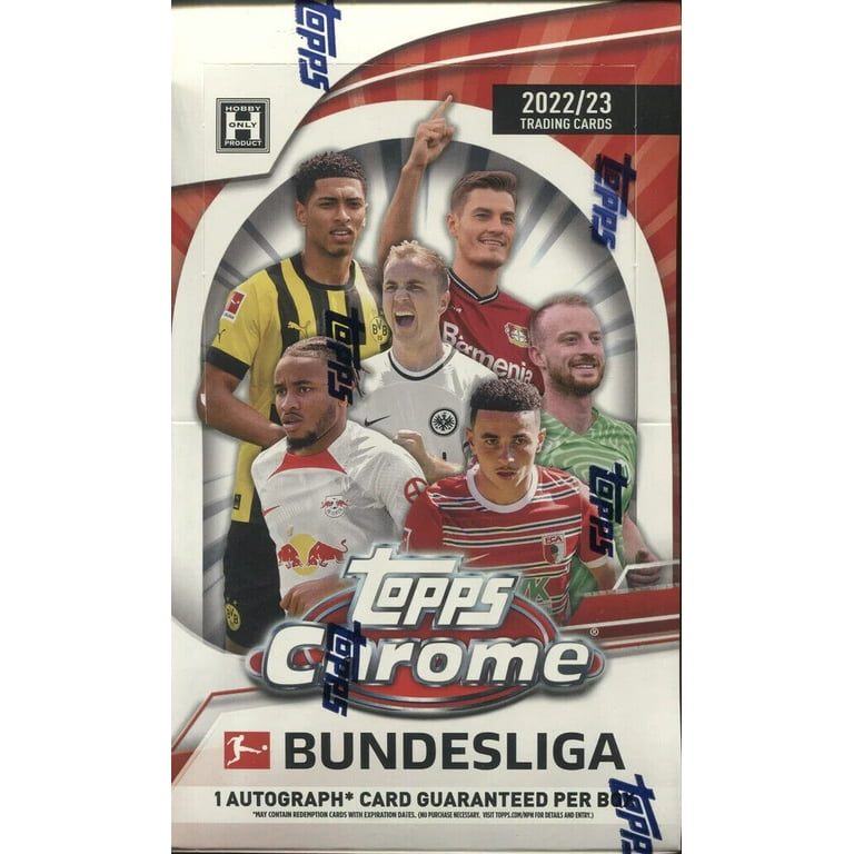 2022/23 Topps Chrome Bundesliga Soccer Hobby Box