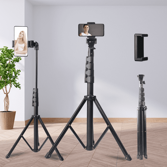UEGOGO 54" Phone Tripod & Selfie Stick, Extendable Cell Phone Tripod Stand, Compatible with iPhone Android Phone, Camera 