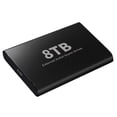 thumbnail image 1 of UEHBD 8 Large Capacity BLACK External SSD USB 3.0Hard Drive Typec-Computer/Laptop, 1 of 8