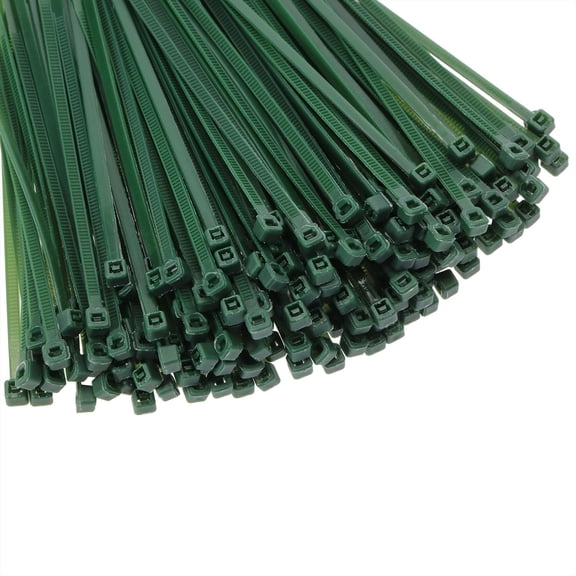 UEIWMX-4 Inch Multi-Color Multi-Purpose Nylon zip Ties (4 inch, 200pcs Dark green)