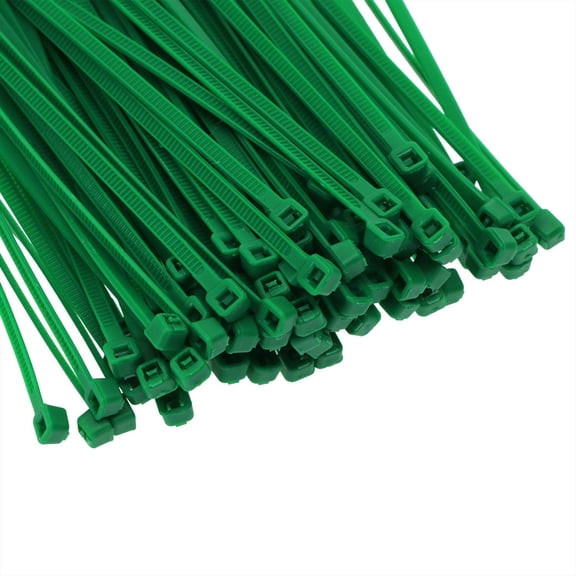 UEIWMX-4 Inch Multi-Color Multi-Purpose Nylon zip Ties (4 inch, 200pcs Green)